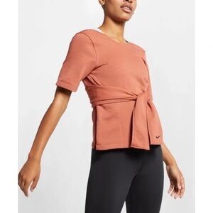 Nike Studio Yoga Wrap Top